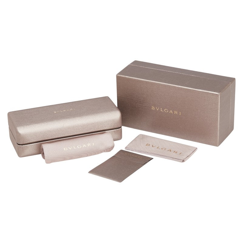 ブルガリ サングラス 7038-F ブラウン カーキ プラスチック メンズ BVLGARI 【中古】
