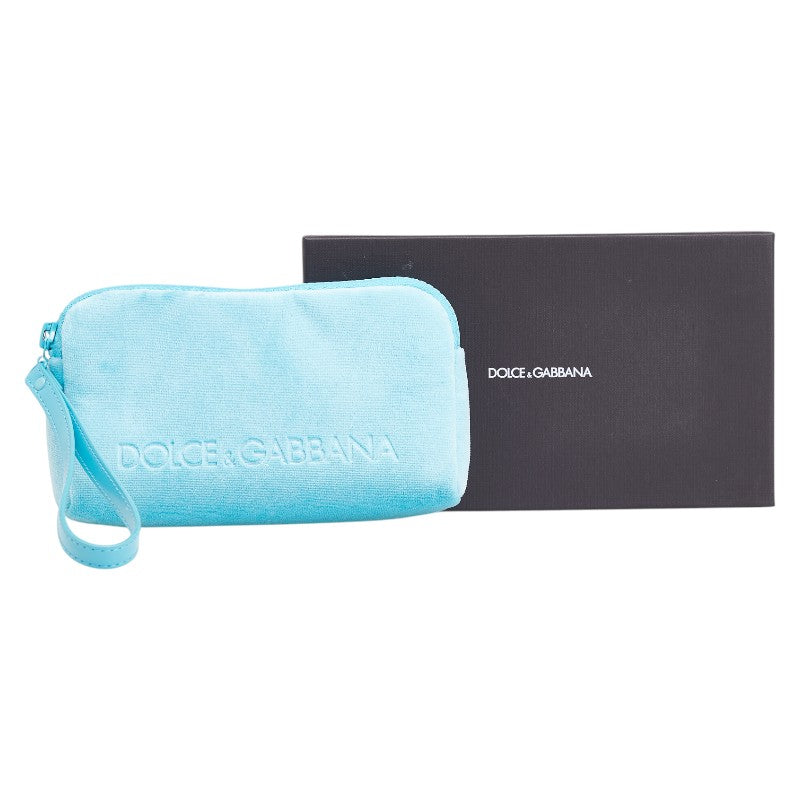 ドルチェアンドガッバーナ ロゴ サングラス スクエア DG6184 501/87 ブラック プラスチック レディース DOLCE&GABBANA 【中古】