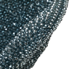 アンテプリマ ワイヤーバッグ リボン M ハンドバッグ ブルー PVC ラインストーン レディース ANTEPRIMA 【中古】