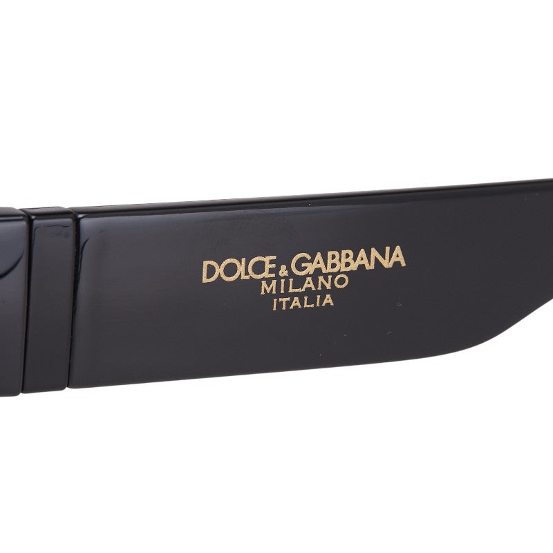 ドルチェアンドガッバーナ サングラス スクエア DG6125 3277/87 ブラック プラスチック メンズ DOLCE&GABBANA 【中古】
