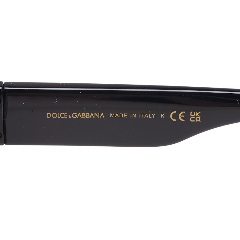 ドルチェアンドガッバーナ サングラス スクエア DG6125 3277/87 ブラック プラスチック メンズ DOLCE&GABBANA 【中古】