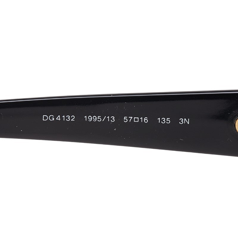 ドルチェアンドガッバーナ レオパード サングラス グラデーションレンズ DG4132 1995/13 ブラック マルチカラー プラスチック レディース DOLCE&GABBANA 【中古】