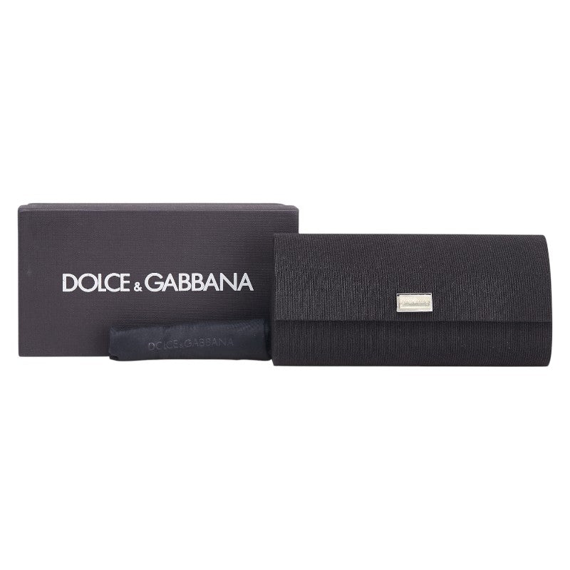 ドルチェアンドガッバーナ レオパード サングラス グラデーションレンズ DG4132 1995/13 ブラック マルチカラー プラスチック レディース DOLCE&GABBANA 【中古】