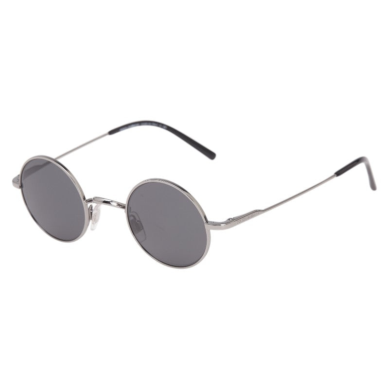 ドルチェアンドガッバーナ サングラス ラウンド DG2168 04/87 シルバー ブラック プラスチック メンズ DOLCE&GABBANA 【中古】