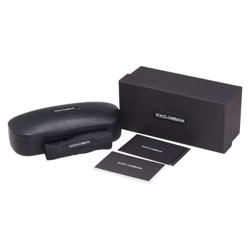 ドルチェアンドガッバーナ サングラス ラウンド DG2168 04/87 シルバー ブラック プラスチック メンズ DOLCE&GABBANA 【中古】