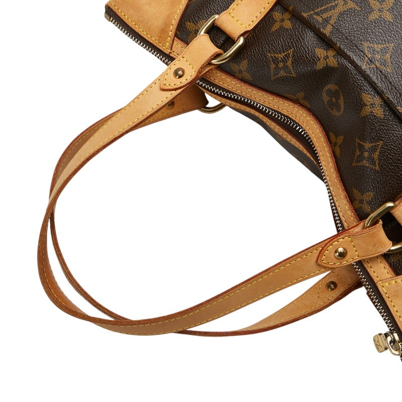 ルイ ヴィトン モノグラム オデオンGM ハンドバッグ トートバッグ M56388 ブラウン PVC レザー レディース LOUIS VUITTON 【中古】