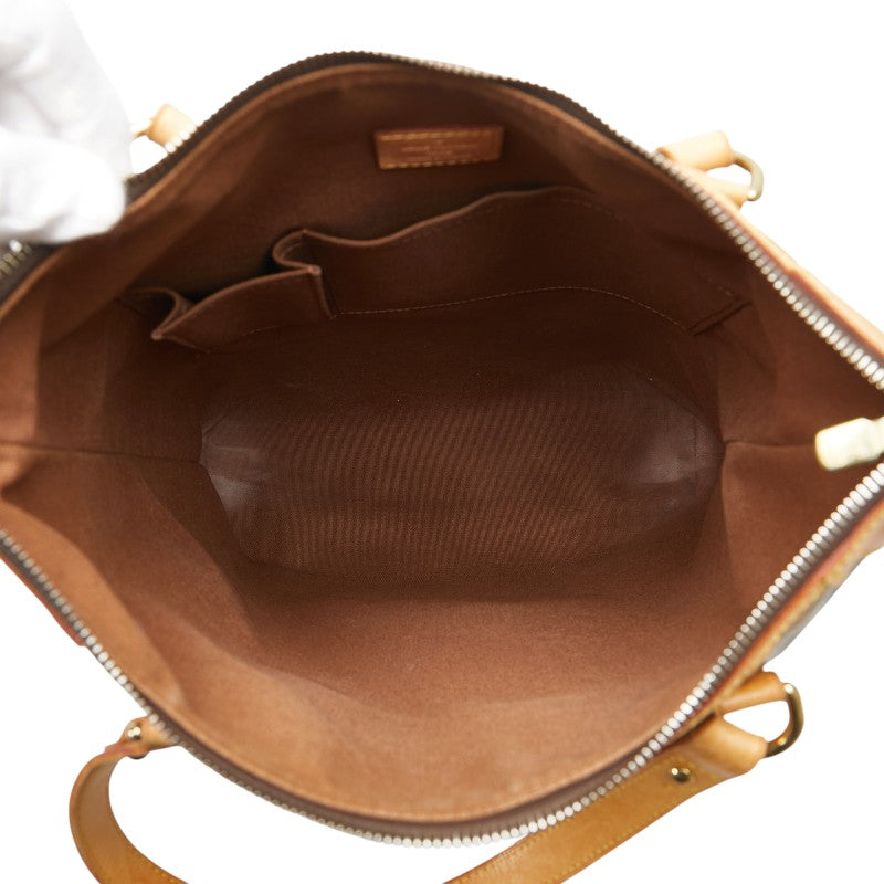 ルイ ヴィトン モノグラム オデオンGM ハンドバッグ トートバッグ M56388 ブラウン PVC レザー レディース LOUIS VUITTON 【中古】