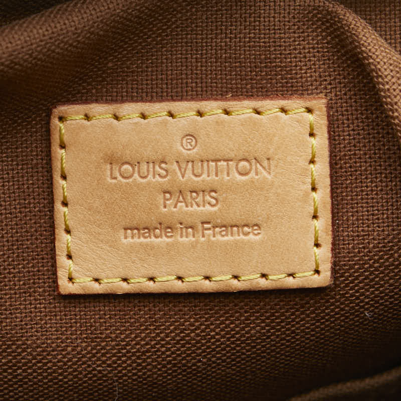ルイ ヴィトン モノグラム オデオンGM ハンドバッグ トートバッグ M56388 ブラウン PVC レザー レディース LOUIS VUITTON 【中古】