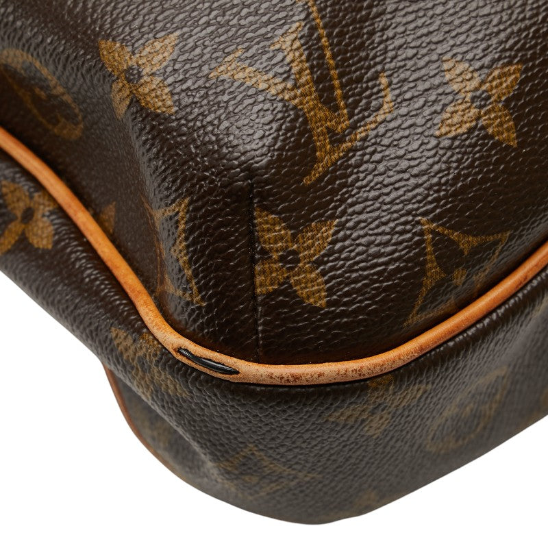 ルイ ヴィトン モノグラム オデオンGM ハンドバッグ トートバッグ M56388 ブラウン PVC レザー レディース LOUIS VUITTON 【中古】