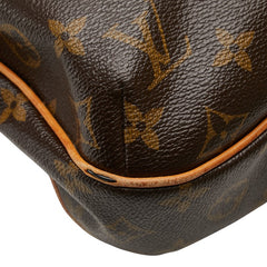 ルイ ヴィトン モノグラム オデオンGM ハンドバッグ トートバッグ M56388 ブラウン PVC レザー レディース LOUIS VUITTON 【中古】