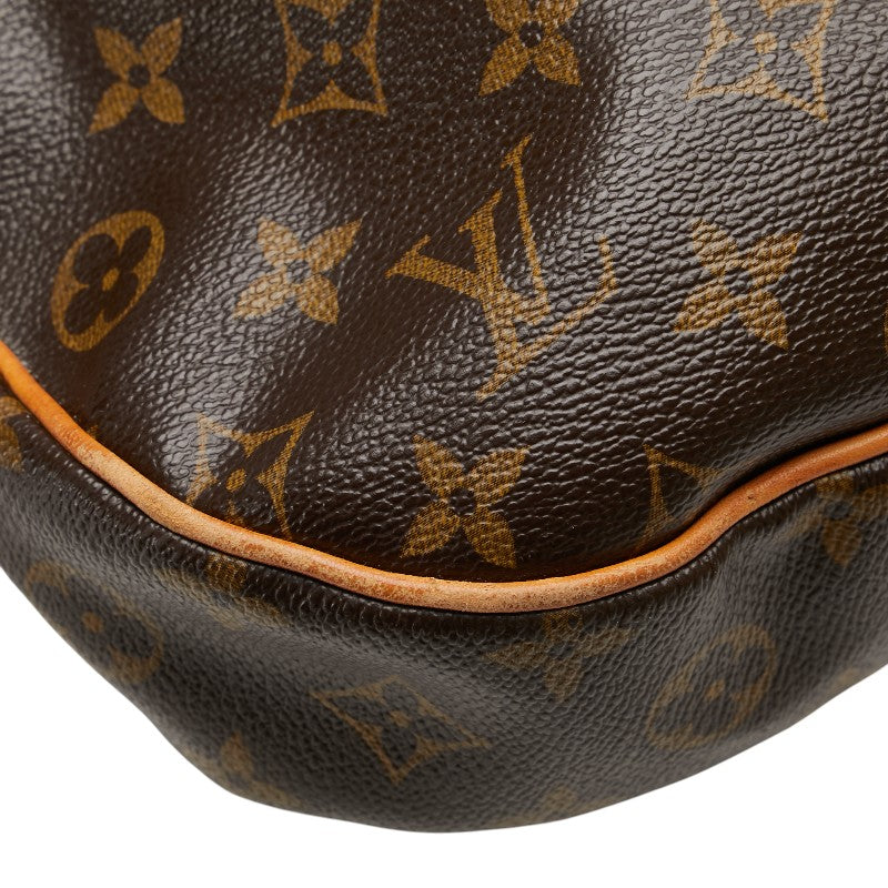 ルイ ヴィトン モノグラム オデオンGM ハンドバッグ トートバッグ M56388 ブラウン PVC レザー レディース LOUIS VUITTON 【中古】