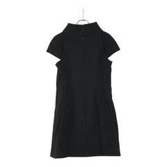 シャネル ワンピース 半袖 サイズ：40 P57679V43496 ブラック コットン ナイロン レディース CHANEL 【中古】