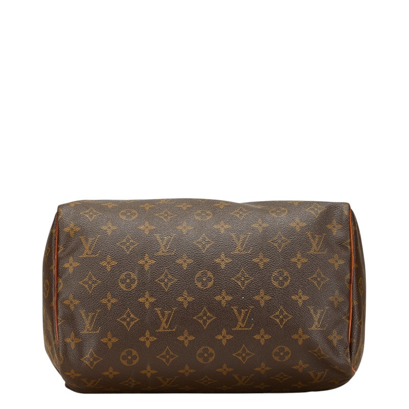 ルイ ヴィトン モノグラム スピーディ30 ハンドバッグ ミニボストンバッグ M41526 ブラウン PVC レザー レディース LOUIS VUITTON 【中古】