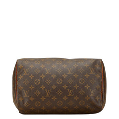 ルイ ヴィトン モノグラム スピーディ30 ハンドバッグ ミニボストンバッグ M41526 ブラウン PVC レザー レディース LOUIS VUITTON 【中古】
