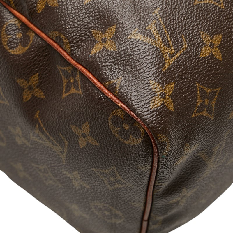 ルイ ヴィトン モノグラム スピーディ30 ハンドバッグ ミニボストンバッグ M41526 ブラウン PVC レザー レディース LOUIS VUITTON 【中古】