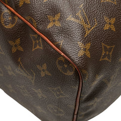 ルイ ヴィトン モノグラム スピーディ30 ハンドバッグ ミニボストンバッグ M41526 ブラウン PVC レザー レディース LOUIS VUITTON 【中古】