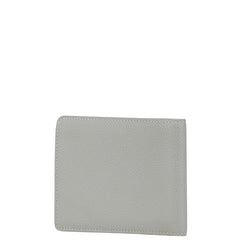 ルイ ヴィトン アエログラム ポルトフォイユ ミュルティプル 二つ折り財布 カードケース M81026 グレー レザー レディース LOUIS VUITTON 【中古】