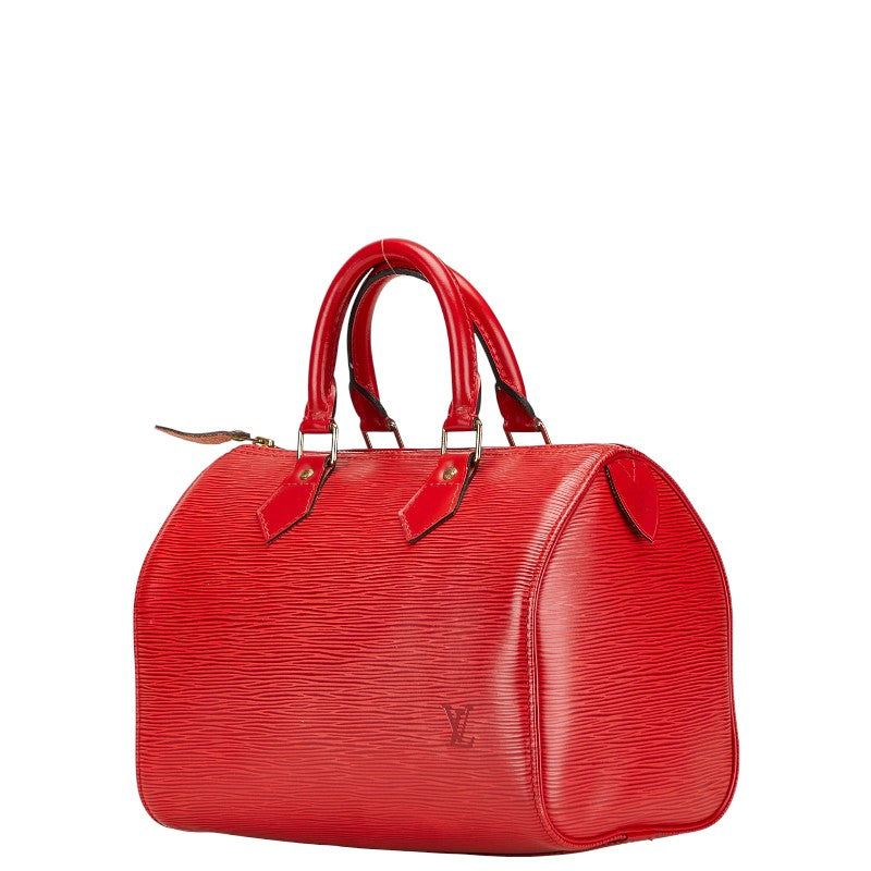 ルイ ヴィトン エピ スピーディ25 ハンドバッグ ミニボストンバッグ M59237 カスティリアンレッド レザー レディース LOUIS VUITTON 【中古】