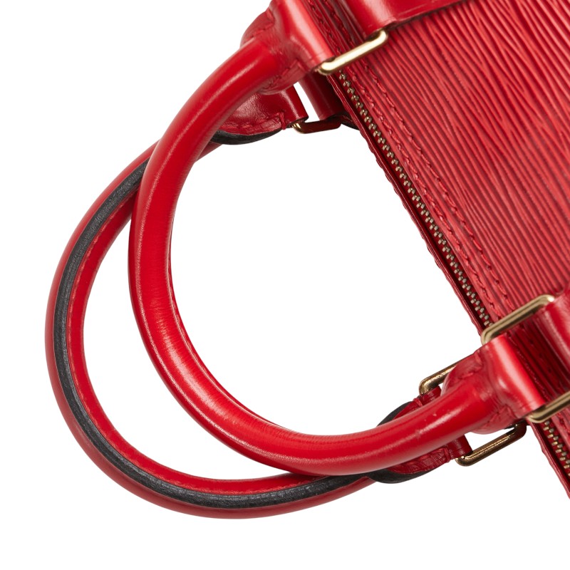 ルイ ヴィトン エピ スピーディ25 ハンドバッグ ミニボストンバッグ M59237 カスティリアンレッド レザー レディース LOUIS VUITTON 【中古】