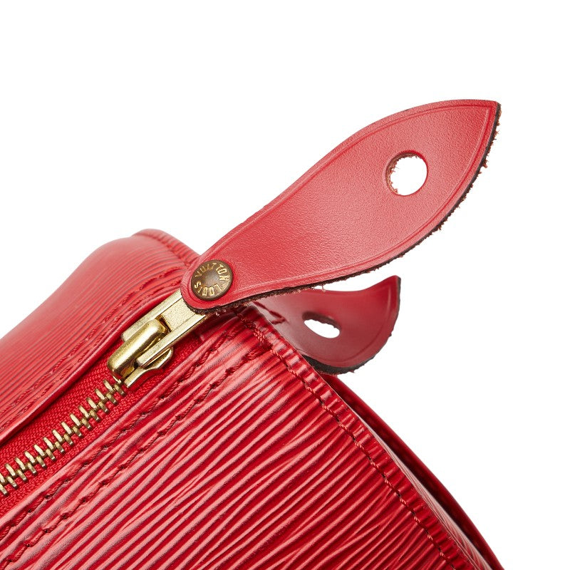 ルイ ヴィトン エピ スピーディ25 ハンドバッグ ミニボストンバッグ M59237 カスティリアンレッド レザー レディース LOUIS VUITTON 【中古】