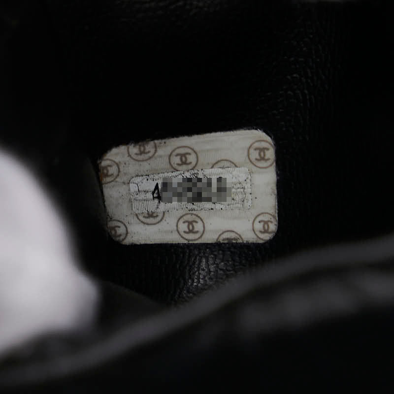シャネル ココマーク バニティバッグ ハンドバッグ ブラック キャビアスキン レディース CHANEL 【中古】