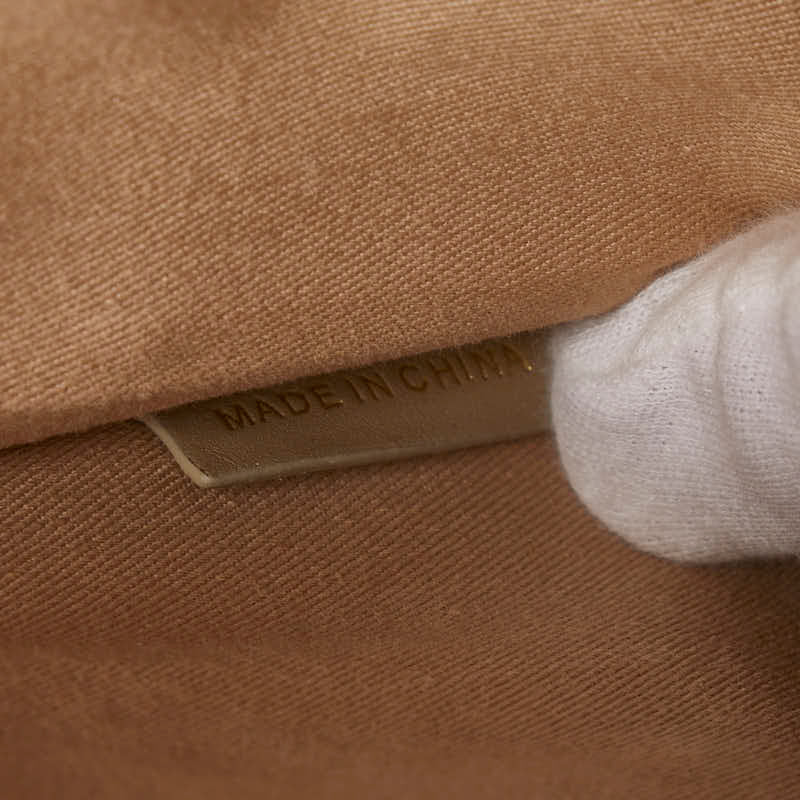 バーバリー チェック ハンドバッグ トートバッグ パープル ベージュ キャンバス レザー レディース BURBERRY 【中古】