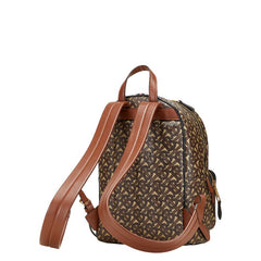 バーバリー TBモノグラム リュック バックパック ブラウン PVC レザー レディース BURBERRY 【中古】