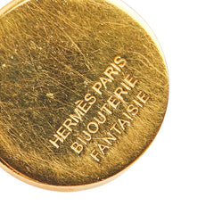 エルメス コロゾ ホース 馬柄 ペンダントトップ ゴールド メッキ レディース HERMES 【中古】