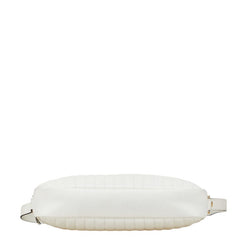 ディオール 斜め掛け ショルダーバッグ ホワイト レザー レディース Dior 【中古】