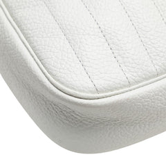 ディオール 斜め掛け ショルダーバッグ ホワイト レザー レディース Dior 【中古】