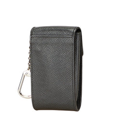 ルイ ヴィトン タイガ ポルトクレバッジ シガレットケース M30562 ブラック レザー レディース LOUIS VUITTON 【中古】