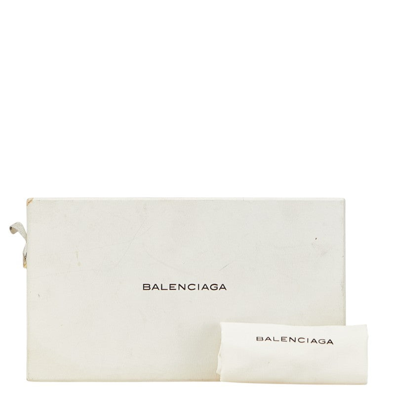 バレンシアガ クラシックコンチネンタル ラウンドファスナー 長財布 130788 ブラック レザー メンズ BALENCIAGA 【中古】