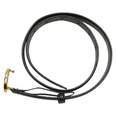 グッチ ベルト サイズ：70 28 036 1046 0980 ブラック レザー レディース GUCCI 【中古】