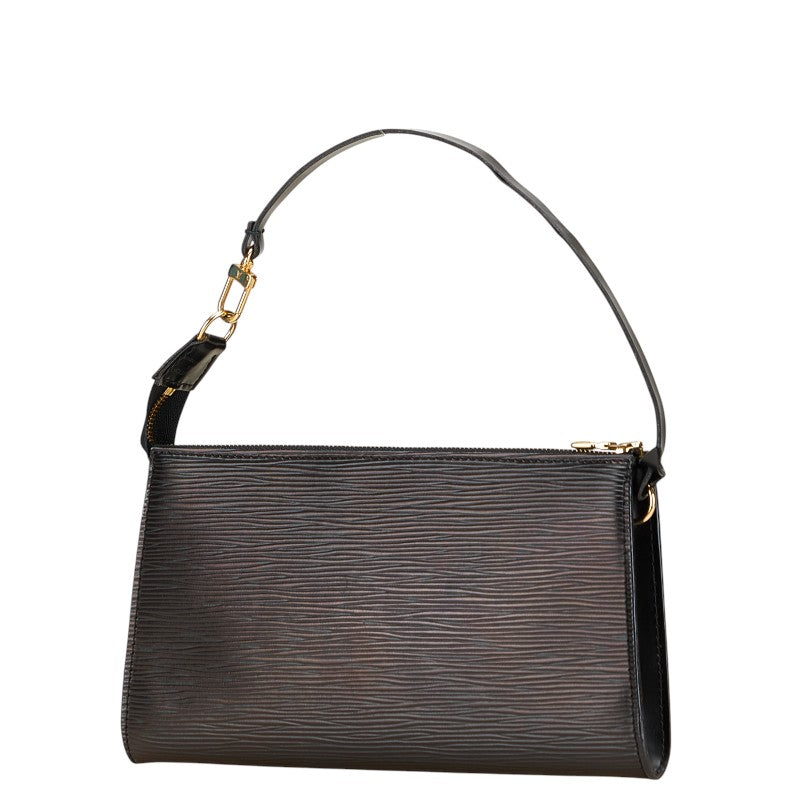 ルイ ヴィトン エピ ポシェット アクセソワール ポーチ M52982 ブラック ノワール レザー レディース LOUIS VUITTON 【中古】