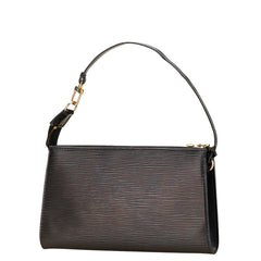 ルイ ヴィトン エピ ポシェット アクセソワール ポーチ M52982 ブラック ノワール レザー レディース LOUIS VUITTON 【中古】