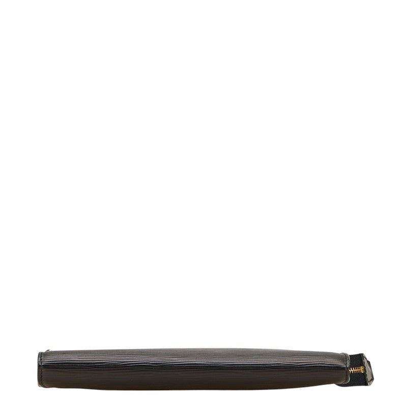 ルイ ヴィトン エピ ポシェット アクセソワール ポーチ M52982 ブラック ノワール レザー レディース LOUIS VUITTON 【中古】