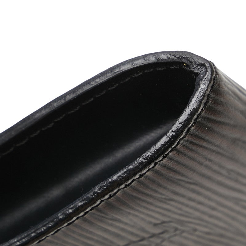 ルイ ヴィトン エピ ポシェット アクセソワール ポーチ M52982 ブラック ノワール レザー レディース LOUIS VUITTON 【中古】