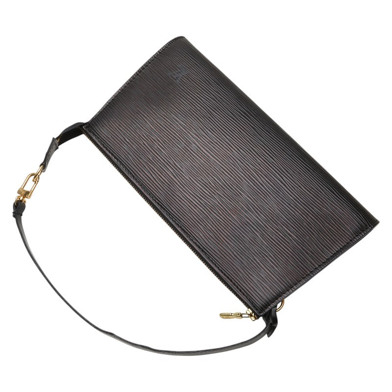 ルイ ヴィトン エピ ポシェット アクセソワール ポーチ M52982 ブラック ノワール レザー レディース LOUIS VUITTON 【中古】