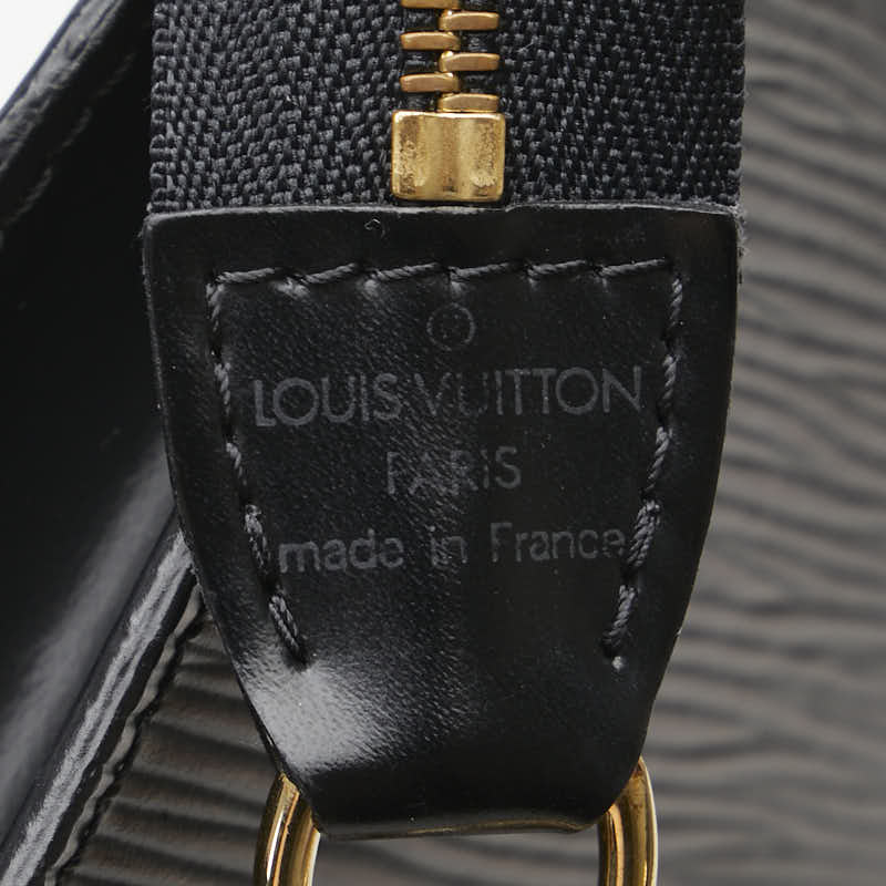 ルイ ヴィトン エピ ポシェット アクセソワール ポーチ M52982 ブラック ノワール レザー レディース LOUIS VUITTON 【中古】