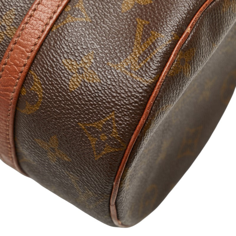 ルイ ヴィトン モノグラム パピヨン26 (旧) ヴィンテージ ハンドバッグ M51366 ブラウン PVC レザー レディース LOUIS VUITTON 【中古】