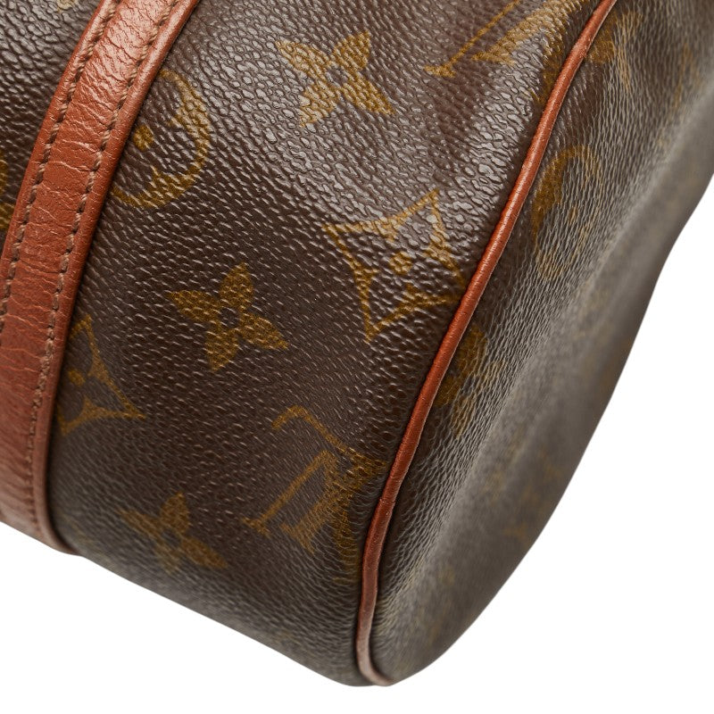 ルイ ヴィトン モノグラム パピヨン26 (旧) ヴィンテージ ハンドバッグ M51366 ブラウン PVC レザー レディース LOUIS VUITTON 【中古】