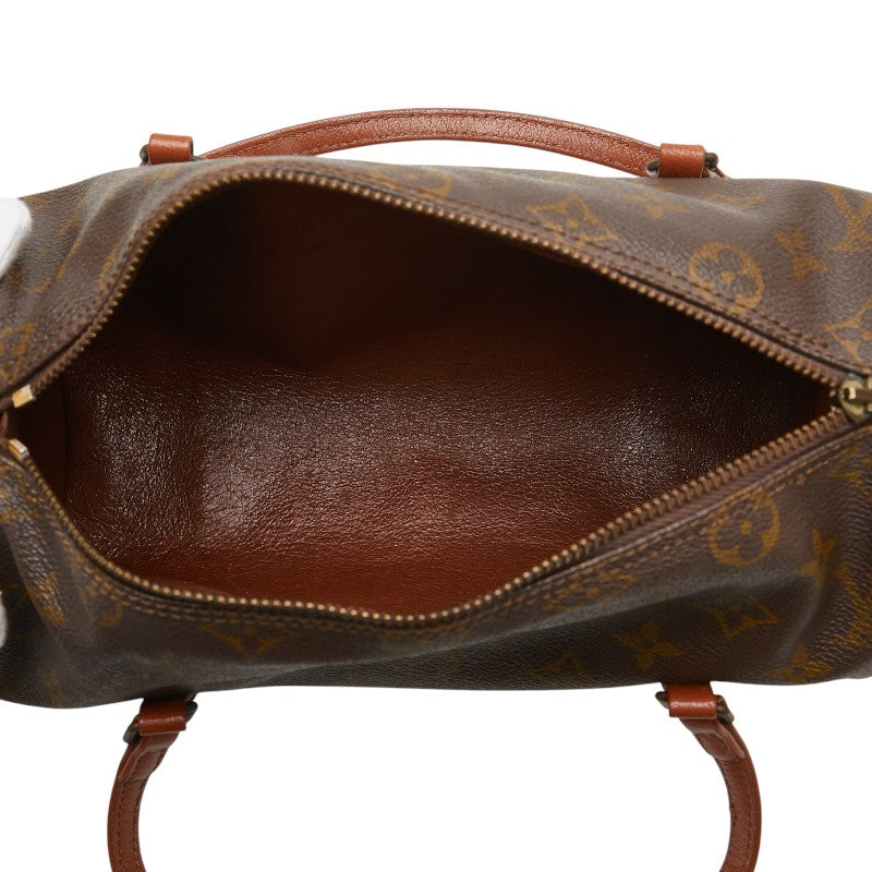 ルイ ヴィトン モノグラム パピヨン26 (旧) ヴィンテージ ハンドバッグ M51366 ブラウン PVC レザー レディース LOUIS VUITTON 【中古】