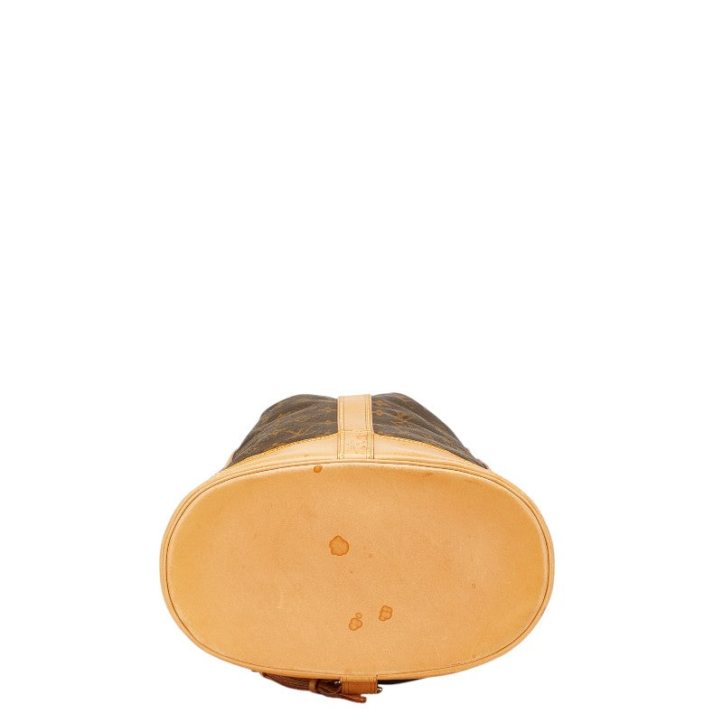 ルイ ヴィトン モノグラム ランドネPM ショルダーバッグ ボディバッグ M42243 ブラウン PVC レザー レディース LOUIS VUITTON 【中古】