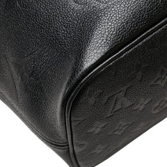 ルイ ヴィトン モノグラム アンプラント ネバーフルMM トートバッグ ショルダーバッグ M45685 ノワール ブラック レザー レディース LOUIS VUITTON 【中古】