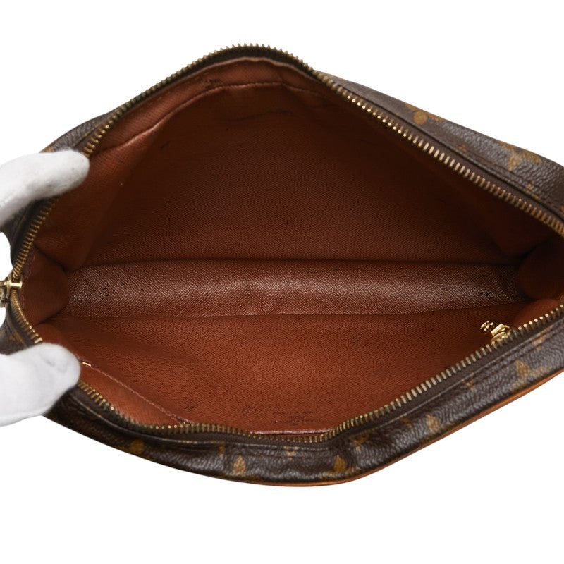 ルイ ヴィトン モノグラム マルリードラゴンヌGM セカンドバッグ M51825 ブラウン PVC レザー レディース LOUIS VUITTON 【中古】