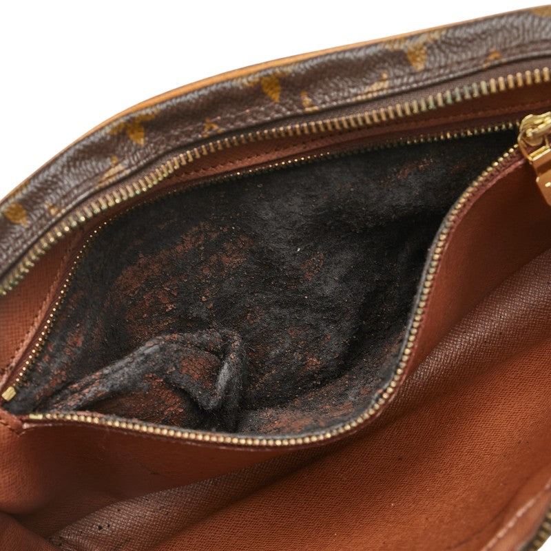 ルイ ヴィトン モノグラム マルリードラゴンヌGM セカンドバッグ M51825 ブラウン PVC レザー レディース LOUIS VUITTON 【中古】