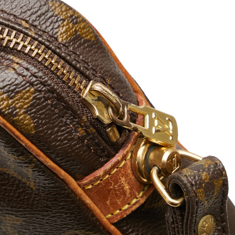 ルイ ヴィトン モノグラム マルリードラゴンヌGM セカンドバッグ M51825 ブラウン PVC レザー レディース LOUIS VUITTON 【中古】