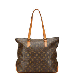 ルイ ヴィトン モノグラム カバメゾ トートバッグ ショルダーバッグ M51151 ブラウン PVC レザー レディース LOUIS VUITTON 【中古】