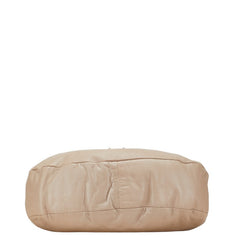 ジミーチュウ スカイ ワンショルダーバッグ ハンドバッグ ピンクベージュ レザー レディース JIMMY CHOO 【中古】