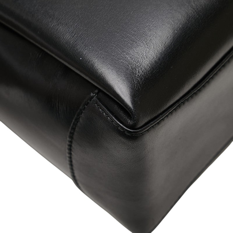 グッチ バンブー ハンドバッグ ショルダーバッグ 2WAY 000 406 0175 ブラック レザー レディース GUCCI 【中古】